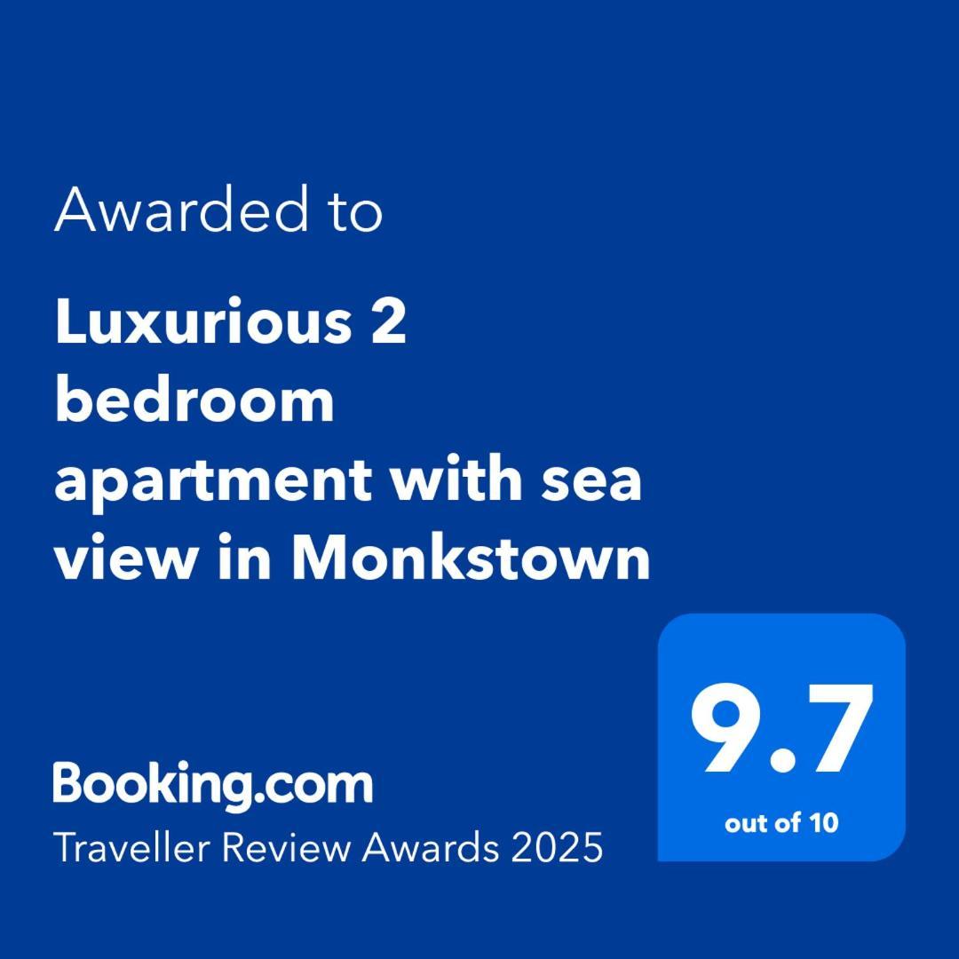 Luxurious 2 Bedroom Apartment With Sea View In Monkstown Blackrock  Bagian luar foto